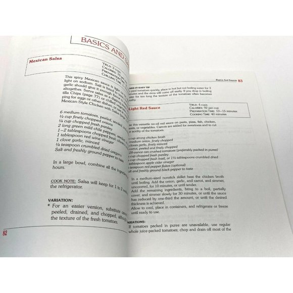 Make it Easy Make it Light Cookbook by Laurie Burrows Grad 1987 200+ Recipes - Picture 3 of 11